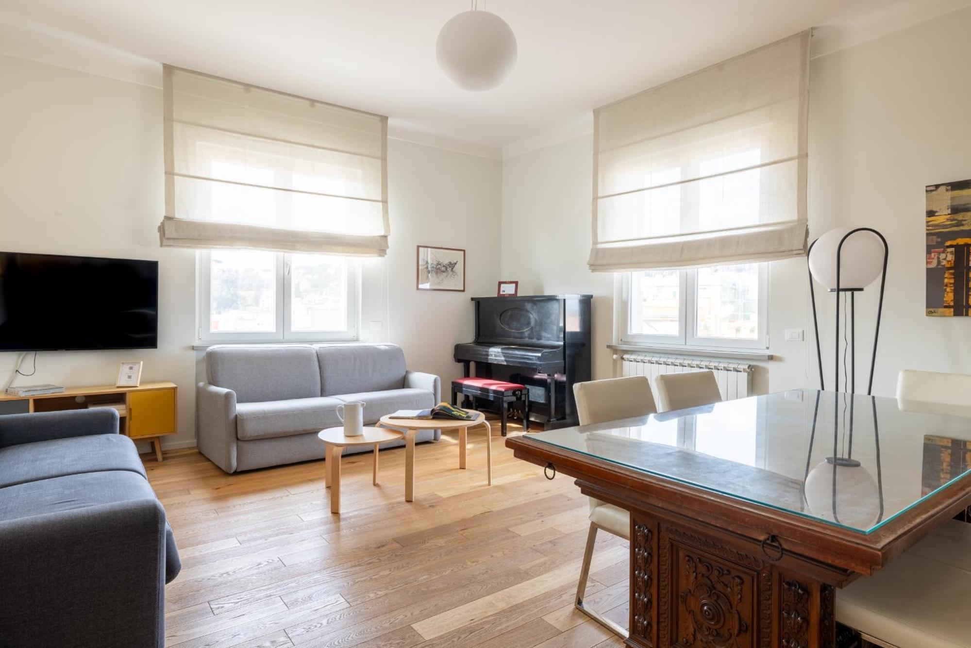 Top Floor Apt With Rooftop Terrace Near St. Peter Rome Bagian luar foto